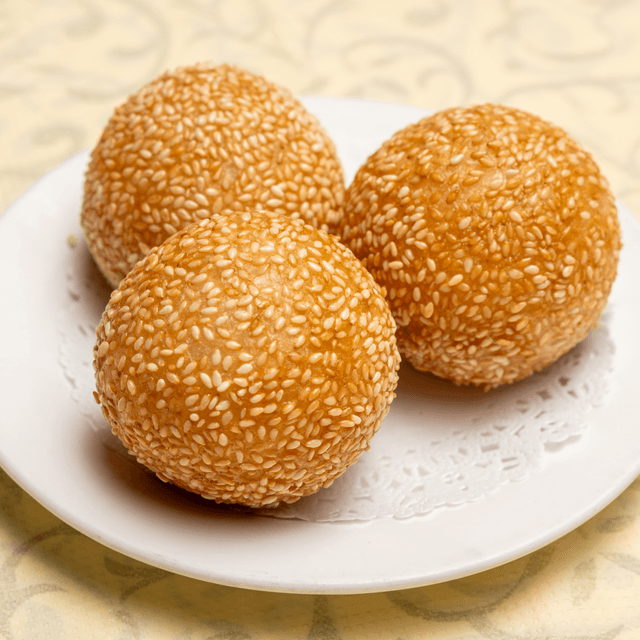 芝麻球 [Sesame Seed Balls].