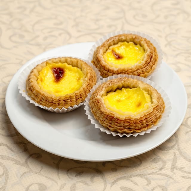 葡撻 [Portuguese Tarts] Lunch.