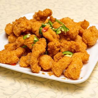 椒鹽龍利球 [Salt & Pepper Fried Fish Fillet] Lunch