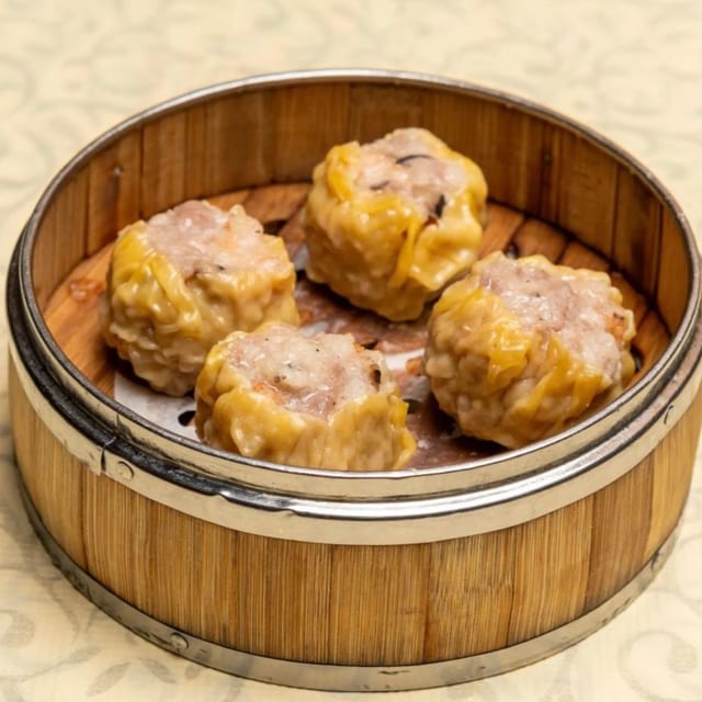 燒賣 [Steamed Pork & Shrimp Sui Mai Dumpling] Lunch.
