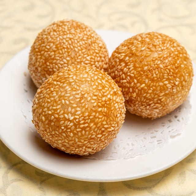 Crispy Sesame Balls.
