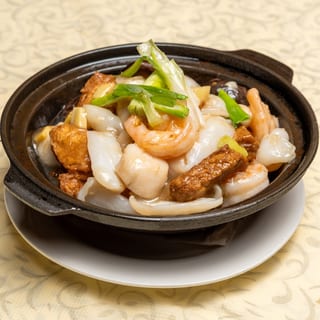海鮮豆腐煲 [Seafood Tofu Clay Pot]